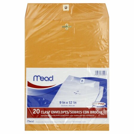 MEAD Box Clasp Envelope 9X12 457078